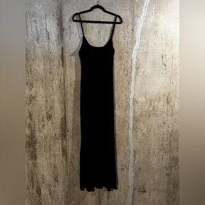 SKIMS Ribbed Jersey Maxi Dress